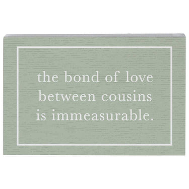 Bond Of Love Green - Small Talk Rectangle